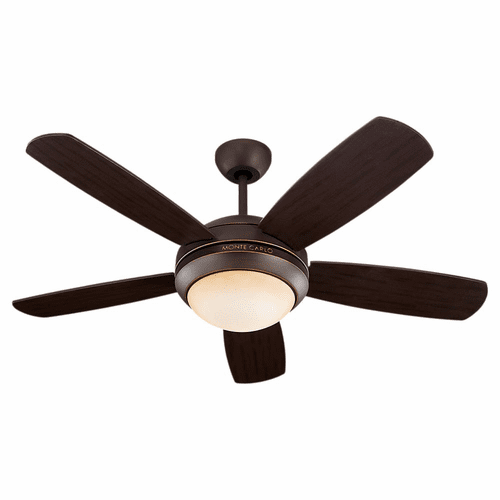 Monte Carlo Discus II 44" Ceiling Fan - Roman Bronze - 5DI44RBD