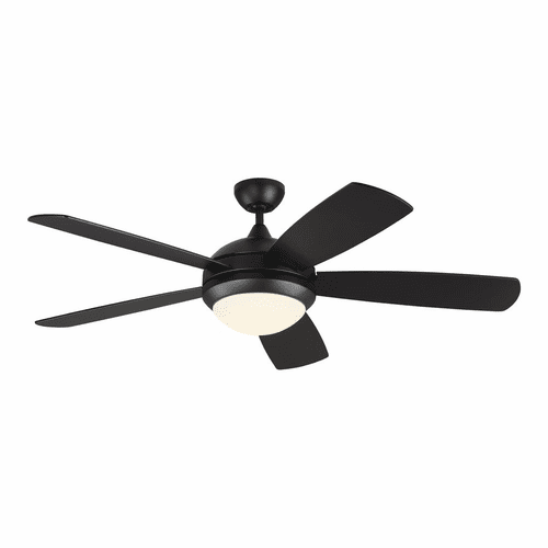 Monte Carlo Discus Smart 52" LED Ceiling Fan - Midnight Black - 5DISM52MBKD