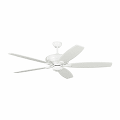Monte Carlo Dover 60 60" Dover Ceiling Fan - Matte White - 5DVR60RZW