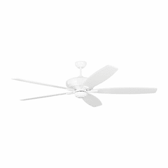 Monte Carlo Dover 68 68" Dover Ceiling Fan - Matte White - 5DVR68RZW