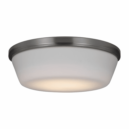 Monte Carlo Dover LED Ceiling Fan Light Kit BS - Brushed Steel - MC261BS