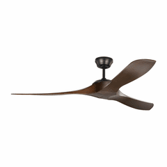 Monte Carlo Edge 60" Ceiling Fan - Matte Black - 3EGR60BKDWD