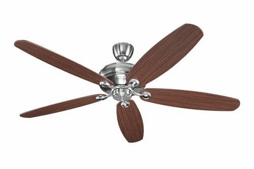 Monte Carlo Embassy 68'' 5 Blade Mahogany Brushed Steel 5EM68BS