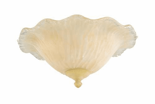 Monte Carlo Flower Bowl Light Kit Amber Ice MC184-L