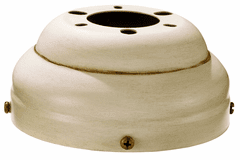 Monte Carlo Flush Mount Canopy -Distressed White - MC90DW