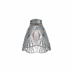 Monte Carlo Glass -Frosted Clear Crystal - G420