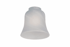 Monte Carlo Glass -Opal Swirl Small Bell - G826