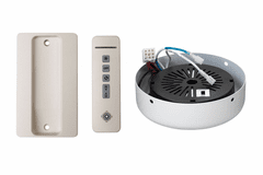 Monte Carlo Hand-held remote control, holster, receiver, & WHITE hub - MCRC2RALRZW Monte Carlo Hand-held remote control, holster, receiver, & WHITE hub - MCRC2RALRZW