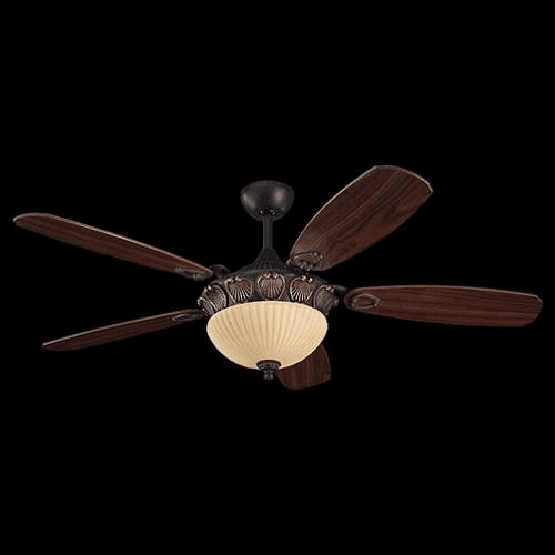 Monte Carlo Hollander 52'' 5 Blade American Walnut Roman Bronze 5HNR52RBD