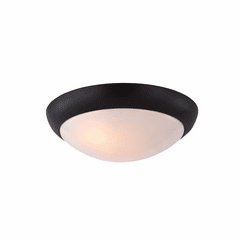 Monte Carlo Hugger Ceiling Fan Light Kit - Roman Bronze - MC224RB Monte Carlo Hugger Ceiling Fan Light Kit - Roman Bronze - MC224RB