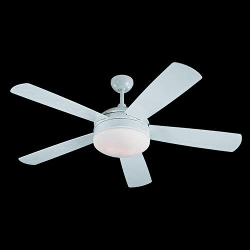 Monte Carlo Hydro 52'' 5 Blade White ABS w/Grain White 5HDR52WHD