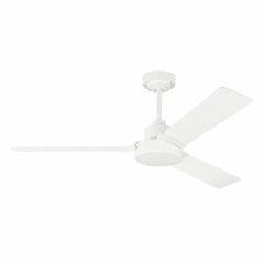 Monte Carlo Jovie 52" Ceiling Fan - Matte White - 3JOVR52RZW