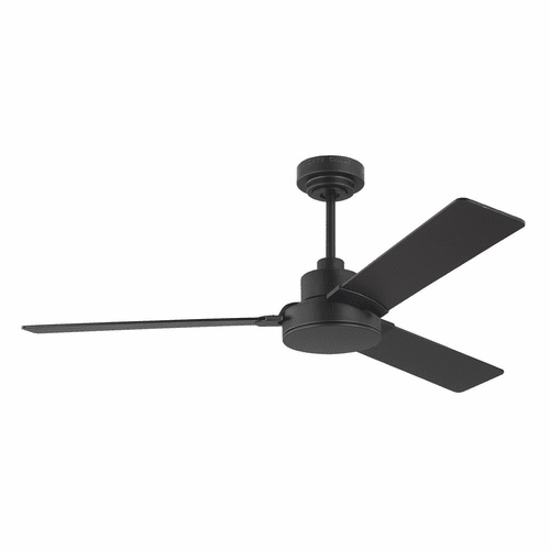Monte Carlo Jovie 52" Ceiling Fan - Midnight Black - 3JOVR52MBK