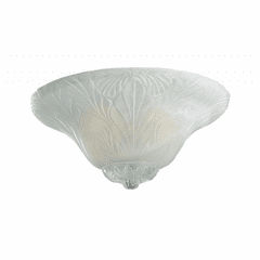 Monte Carlo Leaf Bowl Ceiling Fan Light Kit - Frosted White - MC172-L Monte Carlo Leaf Bowl Ceiling Fan Light Kit - Frosted White - MC172-L