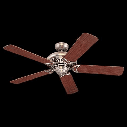 Monte Carlo Light Cast 52'' 5 Blade Mahogany Brushed Steel 5LCR52BS