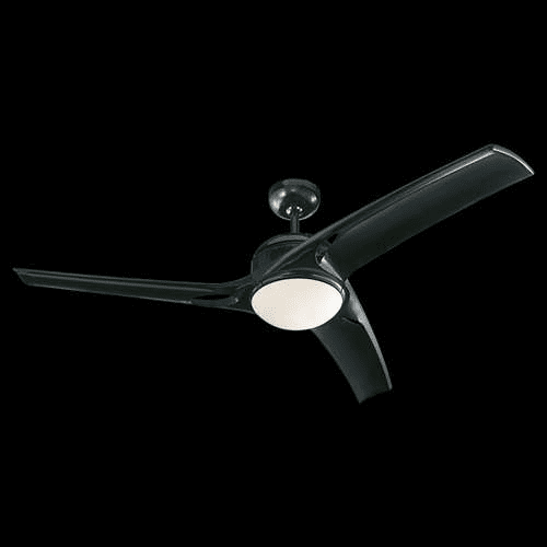 Monte Carlo Mach One 52'' 3 Blade Gloss Black ABS Gloss Black 3MO52BGO-L