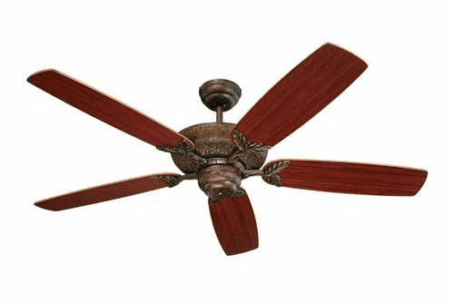 Monte Carlo Mansion 52'' 5 Blade Mahogany Tuscan Bronze 5MS52TB