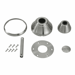 Monte Carlo Maverick 88/99 Custom Finish Kit - Brushed Steel - 88MCFK-BS