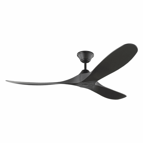 Monte Carlo Maverick Coastal 60" Outdoor Ceiling Fan - Black - 3MGMR60MBKMBK