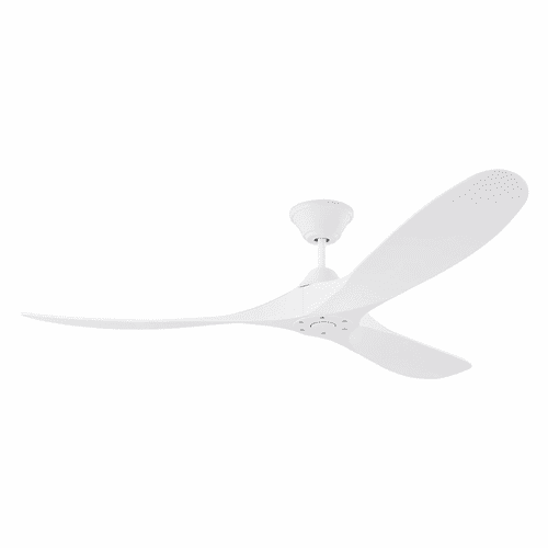 Monte Carlo Maverick Coastal 60" Outdoor Ceiling Fan - Matte White - 3MGMR60RZW