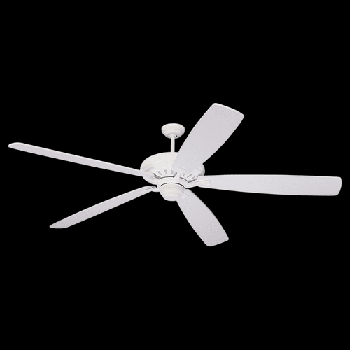 Monte Carlo Maxima 54" 5 Blade No Blades Textured White 5MXTW