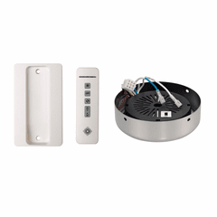 Monte Carlo NEO Hand-Held Remote Control Transmitter & Receiver - White - MCRC2RPN