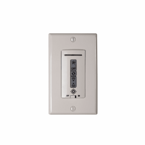 Monte Carlo NEO Hardwired Remote Wall Control Only - White - MCRC4RW