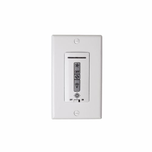 Monte Carlo NEO Hardwired Wall Remote Control-Reverse & Light - White - MCRC3RW