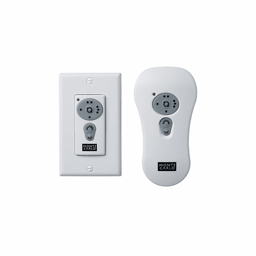Monte Carlo Reversible Wall & Hand-Held Remote Transmitter - White - CT150