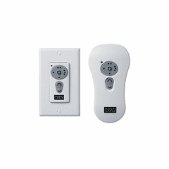 Monte Carlo Reversible Wall & Hand-Held Remote Transmitter - White - CT150