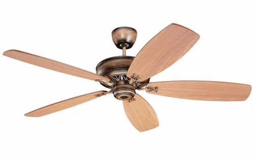 Monte Carlo Royalton '' 5 Blade No Blades/ Mediterranean Bronze 5RYMB