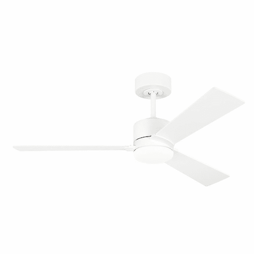 Monte Carlo Rozzen 44" Ceiling Fan - Matte White - 3ROZR44RZW