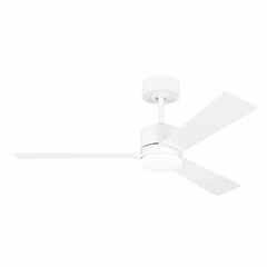Monte Carlo Rozzen 44" Ceiling Fan - Matte White - 3ROZR44RZW Monte Carlo Rozzen 44" Ceiling Fan - Matte White - 3ROZR44RZW