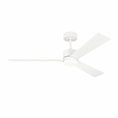Monte Carlo Rozzen 52" Ceiling Fan - Matte White - 3ROZR52RZW Monte Carlo Rozzen 52" Ceiling Fan - Matte White - 3ROZR52RZW