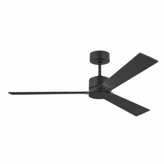 Monte Carlo Rozzen 52" Ceiling Fan - Midnight Black - 3ROZR52MBK Monte Carlo Rozzen 52" Ceiling Fan - Midnight Black - 3ROZR52MBK