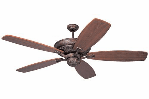 Monte Carlo St. Ives '' 5 Blade No Blades Tuscan Bronze 5SITB