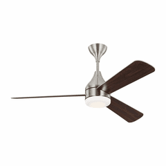 Monte Carlo Streaming 52" Smart LED Ceiling Fan - Brushed Steel - 3STMSM52BSD Monte Carlo Streaming 52" Smart LED Ceiling Fan - Brushed Steel - 3STMSM52BSD