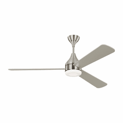 Monte Carlo Streaming 60" Smart LED Ceiling Fan - Brushed Steel - 3STMSM60BSD Monte Carlo Streaming 60" Smart LED Ceiling Fan - Brushed Steel - 3STMSM60BSD