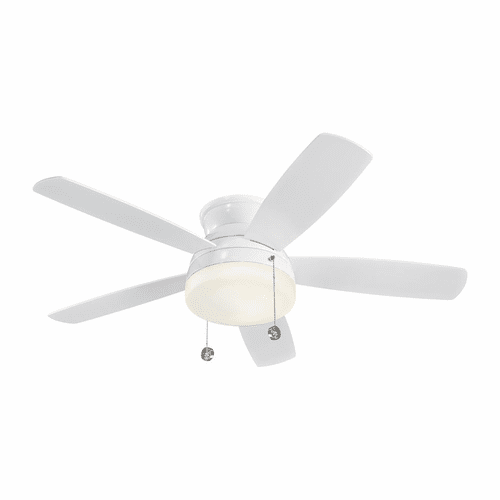 Monte Carlo Traverse 52" Ceiling Fan - White / Matte Opal - 5TV52WHD-V1