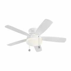 Monte Carlo Traverse 52" Ceiling Fan - White / Matte Opal - 5TV52WHD-V1