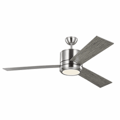 Monte Carlo Vision 56" LED Ceiling Fan - Brushed Steel - 3VNMR56BSD-V1 Monte Carlo Vision 56" LED Ceiling Fan - Brushed Steel - 3VNMR56BSD-V1