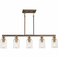 Morrow Island Light - Harvard Court Bronze W/Gold Hi - 4556-588