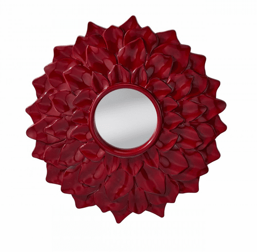 Murray Feiss Ambrosia Mirror in Crimson Lacquer Finish - MR1215CRML