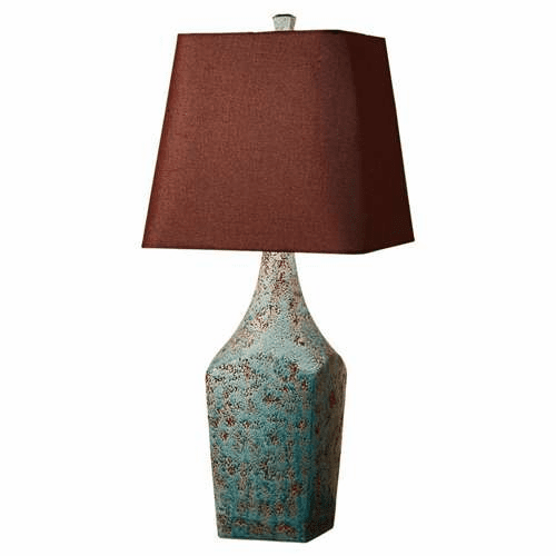 Murray Feiss Antica Ceramica 1 Bulb Jadeite Portable Lamp 10163JDT