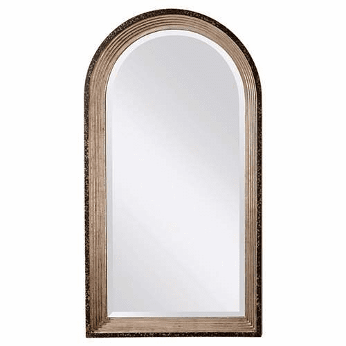 Murray Feiss Archie Antique Silver Leaf Mirror MR1125ASLF