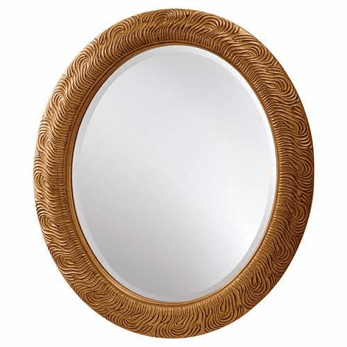 Murray Feiss Arlene Pale Antique Gold Mirror MR1142PAG