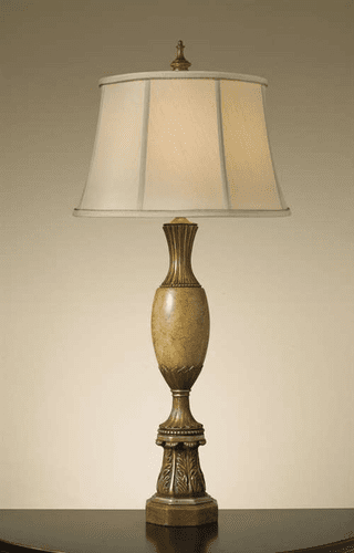 Murray Feiss Belvedere Library 1 Bulb Library Gold Lamp 9575LIGD