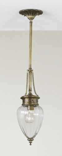 Murray Feiss Bernadette 1-Light Mini Pendants in Aged Brass Finish - P1139AGB