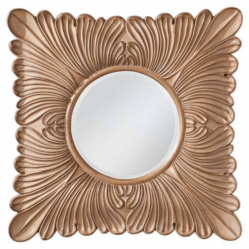 Murray Feiss Blaire Medium Aged Wood Mirror MR1136MAW