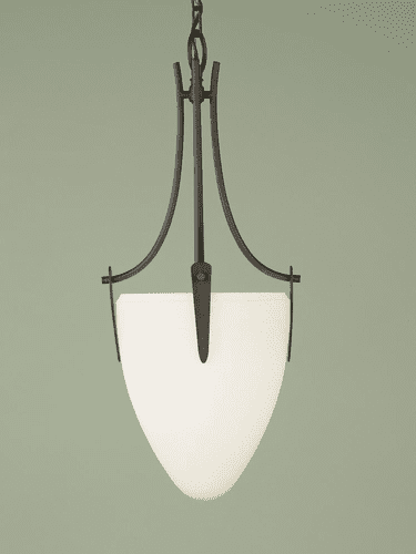 Murray Feiss Boulevard 1-Light Uplight Chandelier in Oil Rubbed Bronze Finish - F1884/1ORB